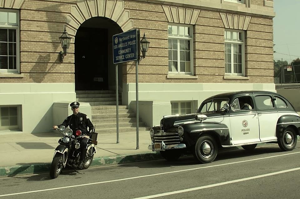 A photograph from the Los Angeles Police Museum in Highland Park.